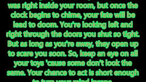 DAGames - "Break My Mind (FNAF 4 Song)" (Unofficial Lyric Video)