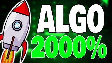 ALGO WILL 2000% AFTER THIS NEWS? - Algorand PRICE FORECAST 2024 - 2025
