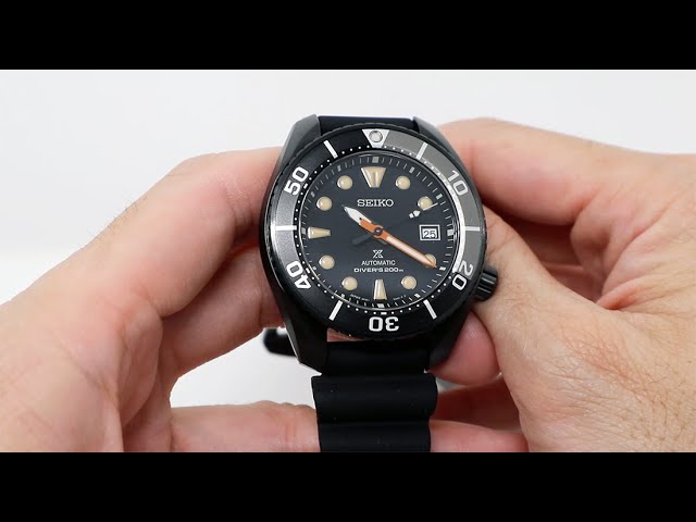 UNBOXING SEIKO PROSPEX SUMO BLACK SERIES LIMITED EDITION SPB125J1 - YouTube