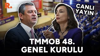 Tülay Hatimoğulları'ndan flaş açıklamalar | TMMOB Genel Kurulu toplandı... #CANLI