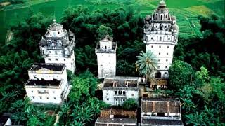 Необычные высотные дома-крепости. Древние многоэтажные особняки Дяолоу.