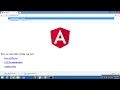How to create new project and run in Angular 5  Video Tutorial-3(Hindi/Urdu)