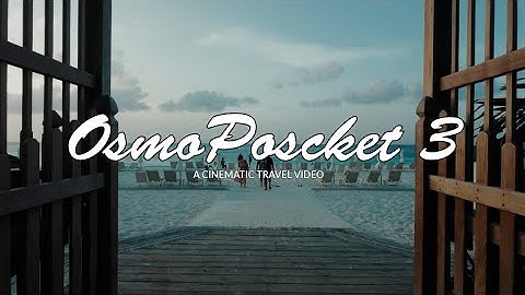 The DJI Osmo Pocket 3 is a great vlog camera!