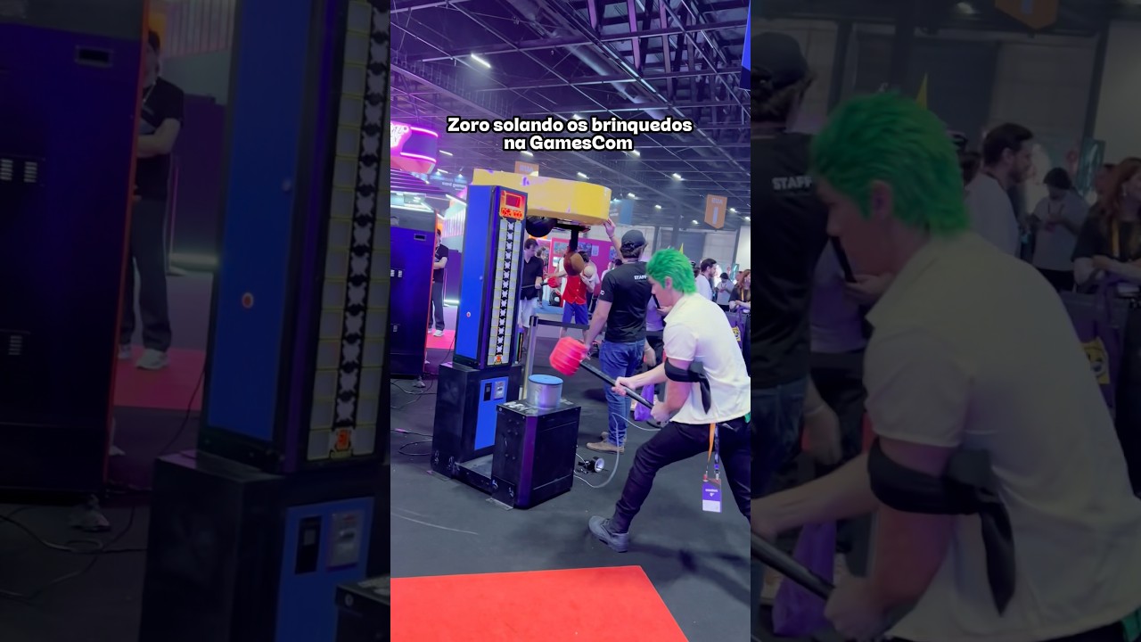 Roronoa Zoro Cosplayer GamesCom Latam - Cosplay - #anime #onepiece #zoro #roronoazoro