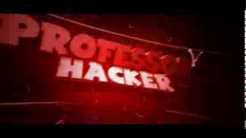 The Professor Hacker intro!