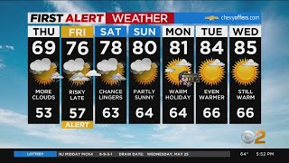 First Alert Weather: Wednesday evening 5/25 CBS2 weather headlines
