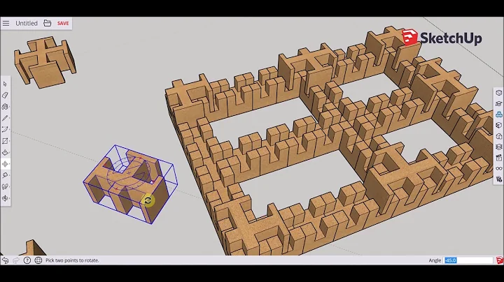 Building Bed - Sketchup Free Online