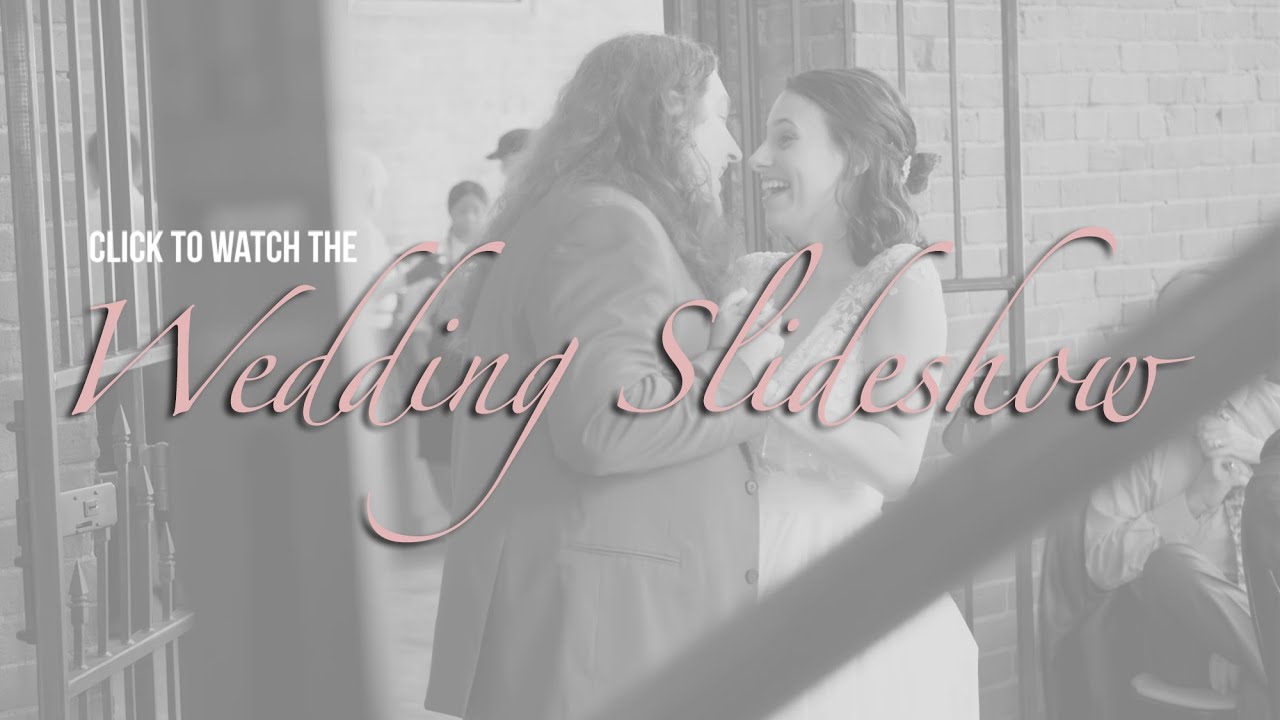 The Art Room Pittsburgh 2023 Wedding Ceremony and Reception DJ Slideshow (Julie and Alex)