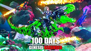 I Spent 100 Days in ARK: Genesis Ascended... Here's What Happened