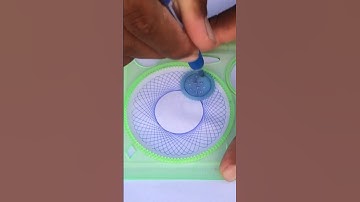 Spirograph geometric pattern #shortvideo #drawing #relaxing