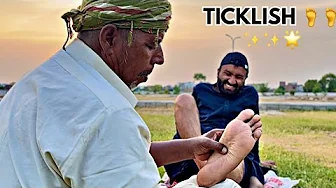 ASMR FEET & LEG CARE MASSAGE MEN FOR TICKLISH & STRESS RELIEF | FOOT REFLEXOLOGY ASMR | LEG MASSAGE
