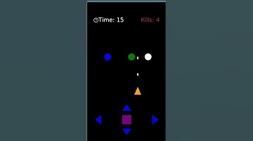 Programming a space war game using Python on the phone