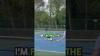 pointing the racket butt cap