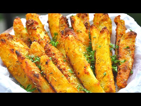 Картофель по-деревенски: быстрый рецепт с чесночным соусом