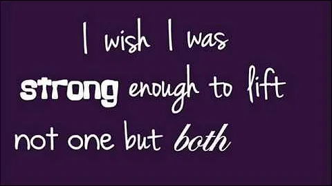 B.o.B. ft Taylor Swift - Both Of Us (Lyrics Video)