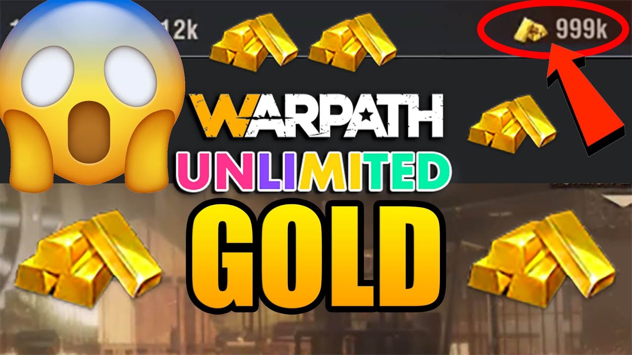 Warpath Cheat Unlimited Free Gold YouTube