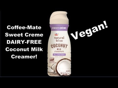 Coffee-Mate Sweet Creme Vegan Coconut Milk Creamer (Dairy-free, lactose free)