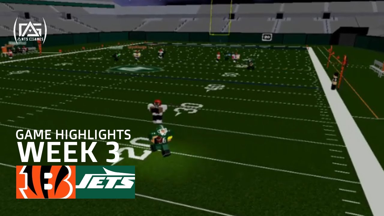 Обзор матча «Цинциннати Бенгалс» — «Нью-Йорк Джетс» | AGFF2L Сезон 3, Неделя 3