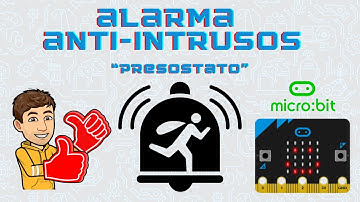 Tutorial micro:bit - ALARMA ANTI-INTRUSOS - presostato - radio - cables cocodrilo - MUY FÁCIL