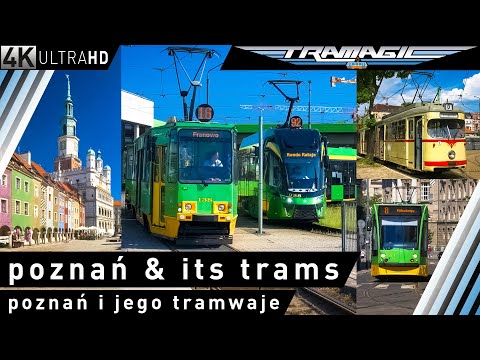 Poznań i jego tramwaje | 4K
