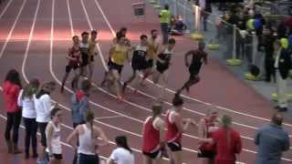 Men 3000 Meter Run - NCCAA Indoor Track & Field Championships 2015