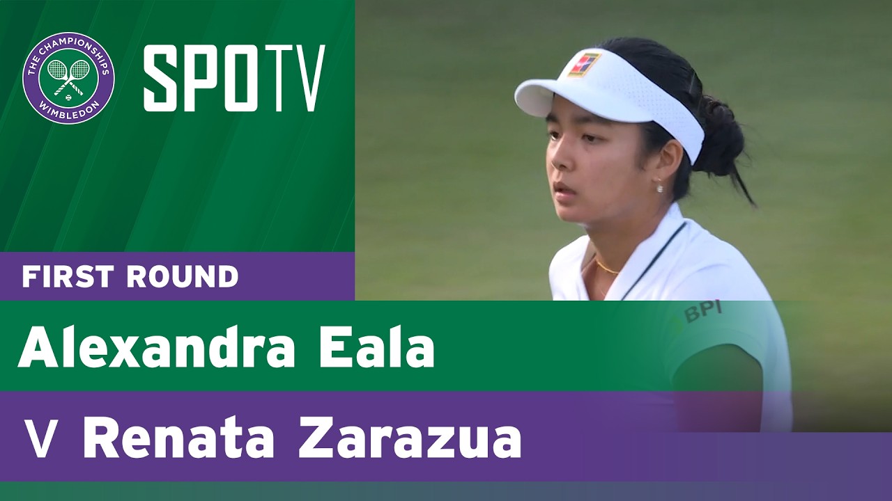 Alexandra Eala vs Renata Zarazua | First Round Highlights | Wimbledon 2026