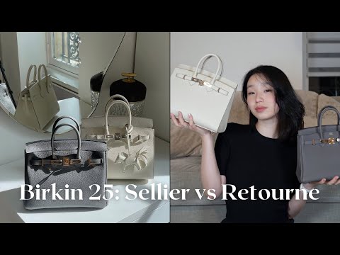 Unboxing: HERMES BIRKIN 25 Epsom Leather Etoupe Sellier