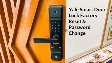 How to Reset & Setup Password & Fingerprint for Yale Smart Door Lock (Yale YDME 100)