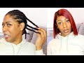 WIG INSTALL FOR BEGINNERS // NO coloring, NO plucking, NO bleaching knots😳 MYFIRSTWIG DID THAT!