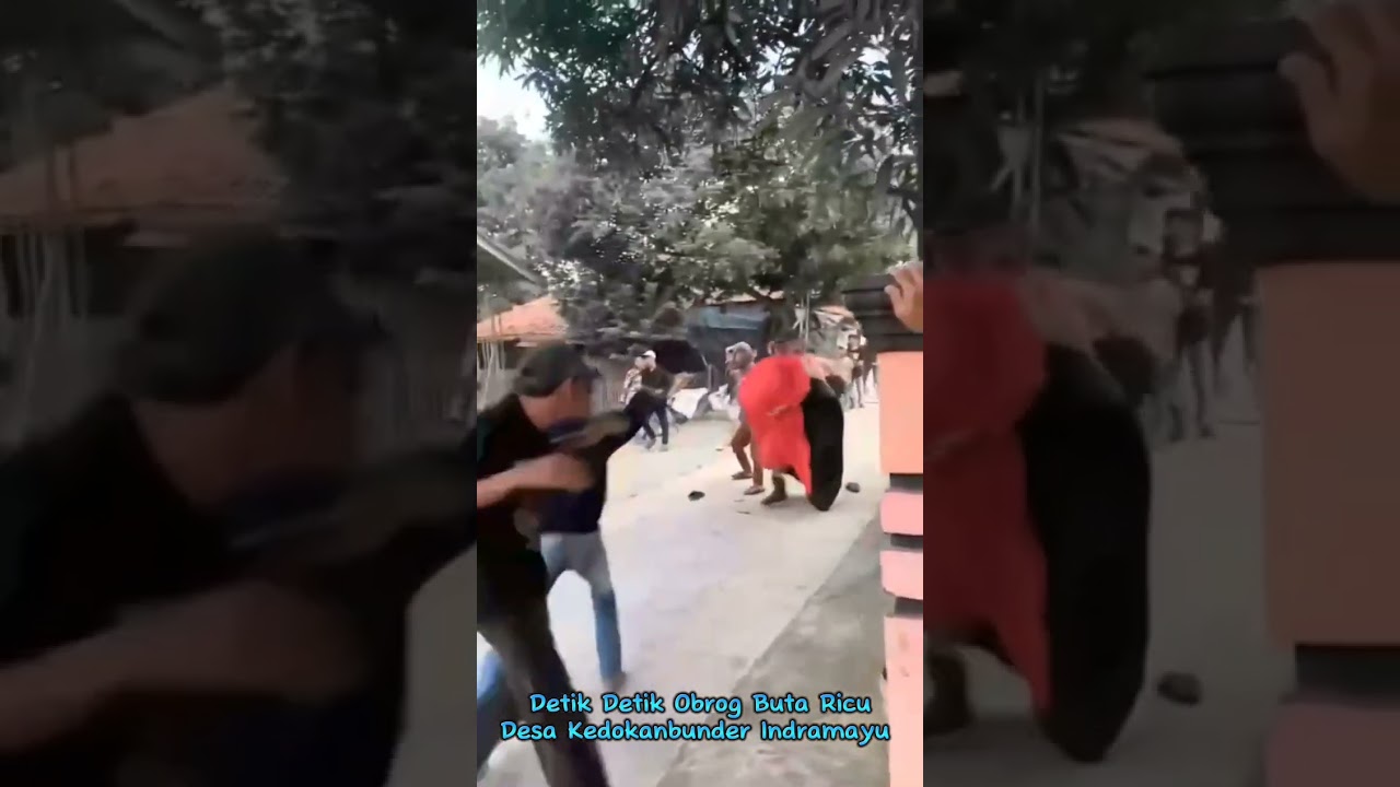 Detik Detik Obrog Buta Ricu Desa Kedokanbunder Indramayu