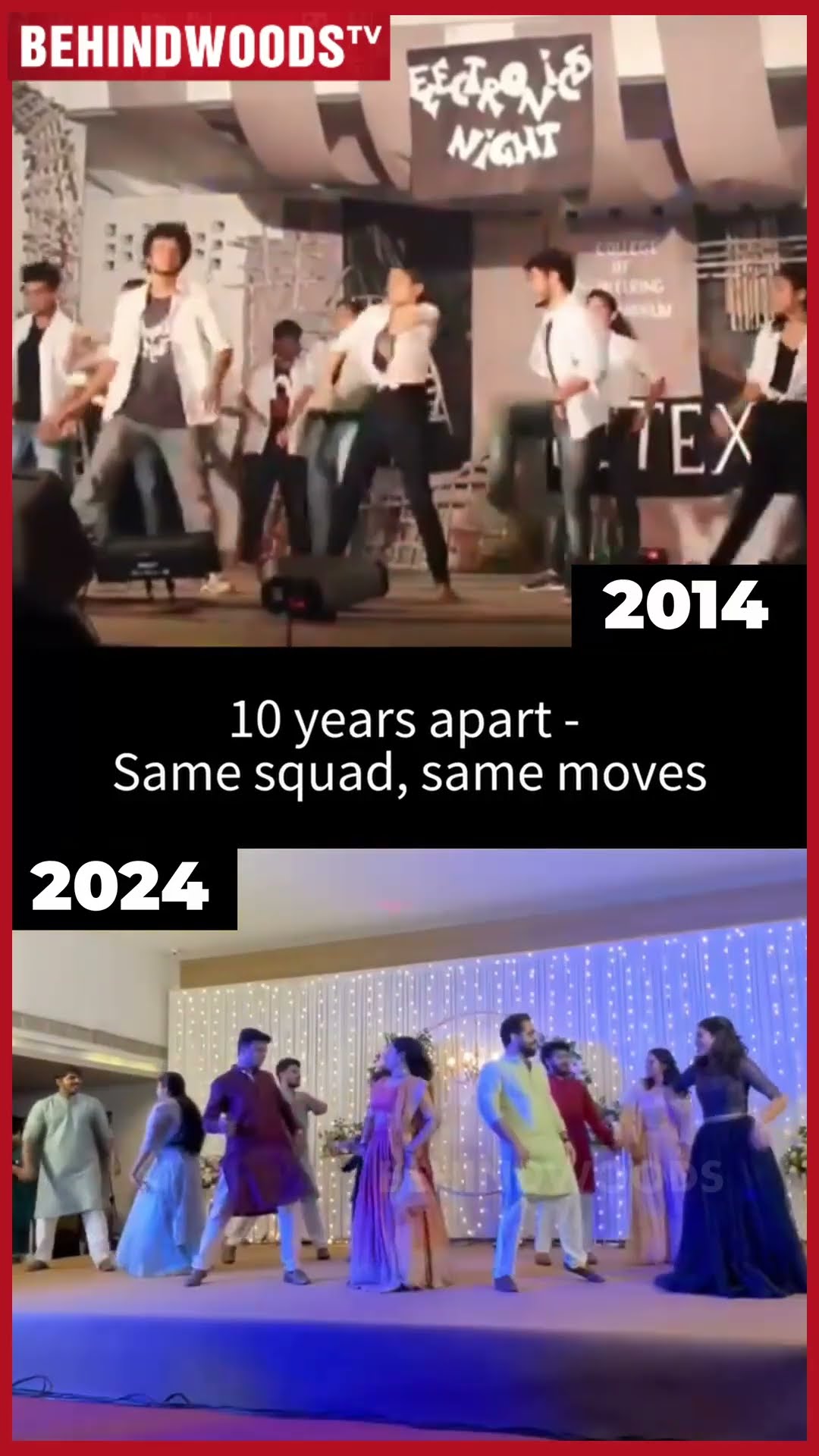 Aww ? '10 வருஷம் கழிச்சு Recreate பண்ணாலும் Energy குறையல..' ? Cute Dance Video