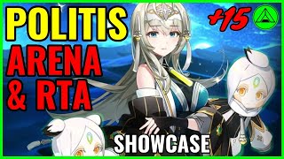 POLITIS PVP - DAMAGE vs SUPPORT (Is She Good) ? Epic Seven