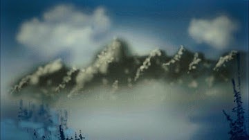 DREAMS Painting with Bob Ross // Following a Bob Ross Tutorial on PlayStation 4