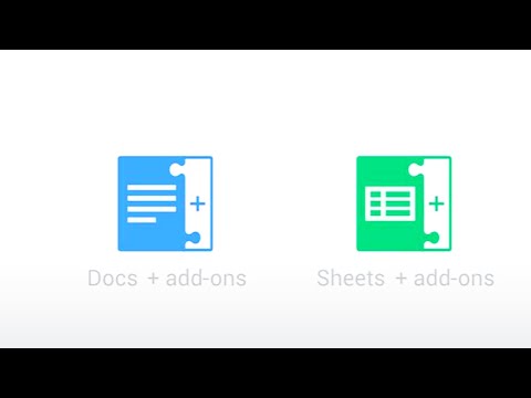 Add-ons for Google Docs & Sheets