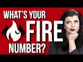 Calculate Your FIRE Number | FatFIRE vs LeanFIRE, 25x Rule | Financial Independence Retire Early