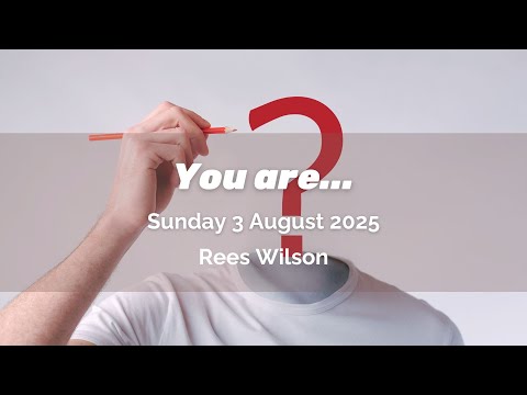You are ...