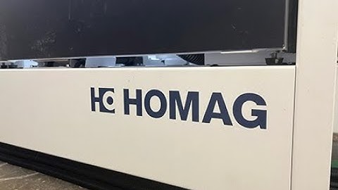 Homag Single End Tenoner