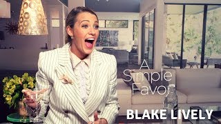 A Simple Favor interview: Decorating cupcakes and drinking gin with Blake Lively