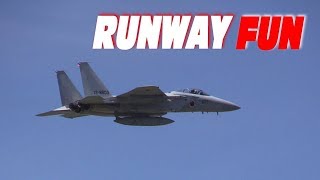 F-15 Eagle Chitose Airbase Takeoff 航空自衛隊千歳基地