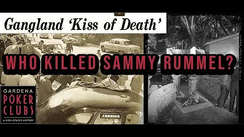 Assassination of Gardena Poker Club lawyer Sammy R...