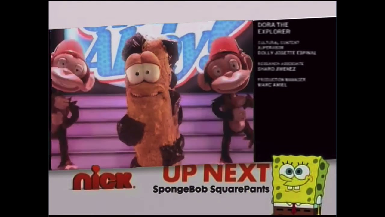 Nick Play Date Spilt Screen Credits January 24 2013 #2