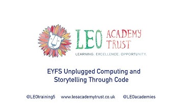 EYFS Unplugged Computing and Storytelling Through Code
