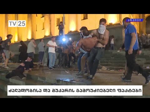 ძალადობისა და მუქარის გამოუძიებელი ფაქტები