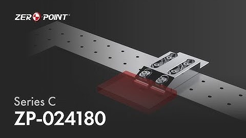ZP-024180 |  ZERO POINT is modular precision workholding system for Wire cutting machine.