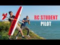 RC student pilot flies my Riser 100 glider