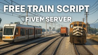 Free Advanced Working Trains & Trams Fivem Server | Qbcore & Esx