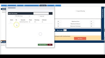 Gramdominator-Scrape follower