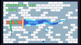 TIC-80 ShowCase #343 - Swordtember - 2021 - ( 11 - Liquid )