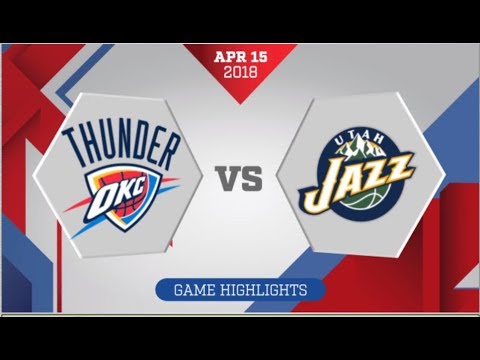 Utah Jazz vs Oklahoma City Thunder Game 1: April 15, 2018
