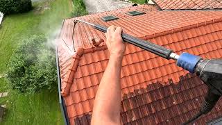 Tondach roof pressure washing / POV cleaning